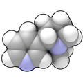 Nicotine molecule might look like this