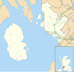 Ardrossan is located in North Ayrshire