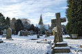 An old municipal graveyard to the east of Otley.