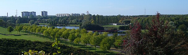 Le parc départemental du Sausset à Aulnay-sous-Bois et à Villepinte.