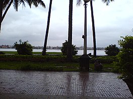 view of Rankala Lake