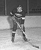 Hockey Hall of Famer Roy Conacher while a member of the Toronto Dominions senior team in 1936–37