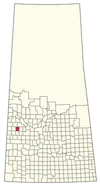 Location of the RM of Tramping Lake No. 380 in Saskatchewan