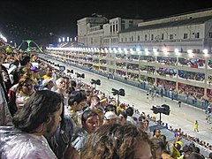 Sambódromo, sede del maratón y la marcha