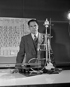 Glenn T. Seaborg, by the Lawrence Berkeley National Laboratory (restored by Bammesk)