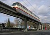 Seattle Monorail red train