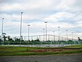 Basketball and Tennis Court