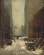 Robert Henri, Snow in New York, 1902