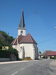 The church in Souvans