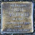 Stolperstein für Isidor Sternberg (Friedrichstraße 40)