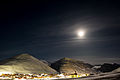 Longyearbyen at night