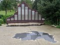 Monument d'hommage aux Val-de-marnais morts pendant la guerre d'Algérie et les combats du Maroc et de Tunisie entre 1952 et 1962 (préfecture du Val-de-Marne à Créteil)