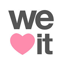 We Heart It logo.