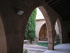 Claustro del castillo.