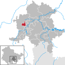 Läget för kommunen Allendorf i Landkreis Saalfeld-Rudolstadt