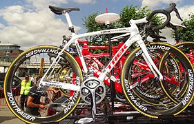 Vélo de Fabian Cancellara lors du Tour de France[6].