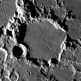 Снимок зонда Lunar Reconnaissance Orbiter.