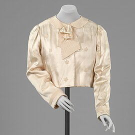 1930s silk bed jacket