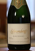 Schramsberg's "Blanc de Blancs" sparkling wine was served during the "1972 U.S./China Toast to Peace"