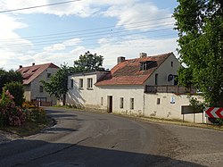 Houses by the road