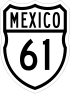 Federal Highway 61 shield