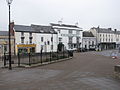 The Angel Hotel, behind the site of the old Market Hall