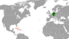 Location map for Cuba and Germany.