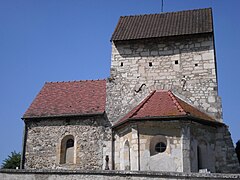 Le chevet de l'église