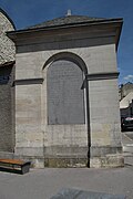 Plaque de commémoration.