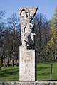 Monument to Revolution of 1905 in the Grīziņkalns park.