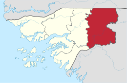 Regione di Gabú – Localizzazione