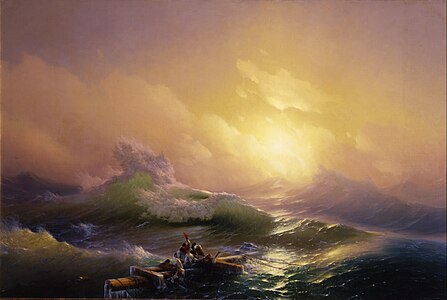 The Ninth Wave, by Ivan Aivazovsky