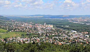 Blick auf Klosterneuburg