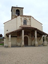 The church in Moissat