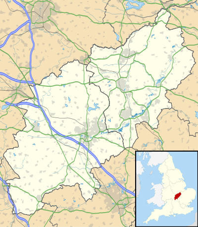 List of places in Northamptonshire is located in Northamptonshire