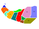 Administrative divisions of Republic of Somaliland in 2008