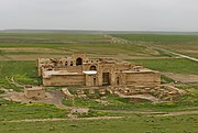 Ribat-i Sharaf caravanserai in Khorasan (northeastern Iran), built in 1114–1115
