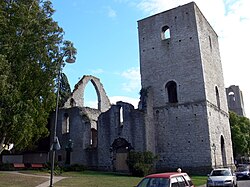 Ruines de l'église Saint Drotten