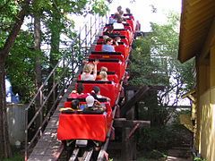 Mini Mine Train à Six Flags Over Texas