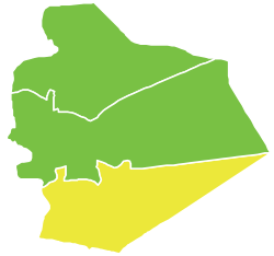 Map of Salkhad District within as-Suwayda Governorate