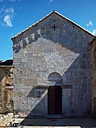 Façade de l'église conventuelle.