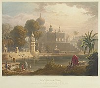 "View of Sassoor in the Decan" 1813.