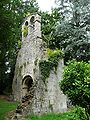 Les ruines de la chapelle Saint-Christophe.