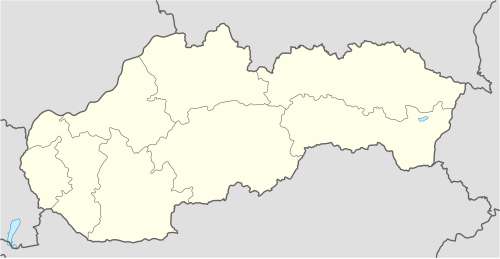 1994–95 Slovak Superliga is located in Slovakia