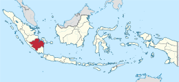 Sumatra Meridionale – Localizzazione