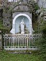 Statue de saint Méen à Haraucourt (Ardennes)