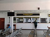 Ticket counter