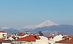 ラリサから見た雪のオサ山