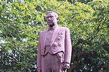 Statue of Huang Chaoqin in the Democratic Legislative Yuan Garden