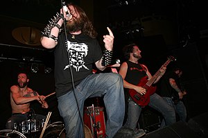 3 Inches of Blood performing in 2005